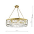 Signature 8 Light Gold Pendant